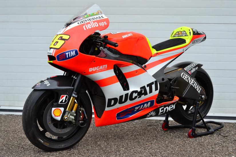 Ducati GP11 VR1 ex-Valentino Rossi 2011.