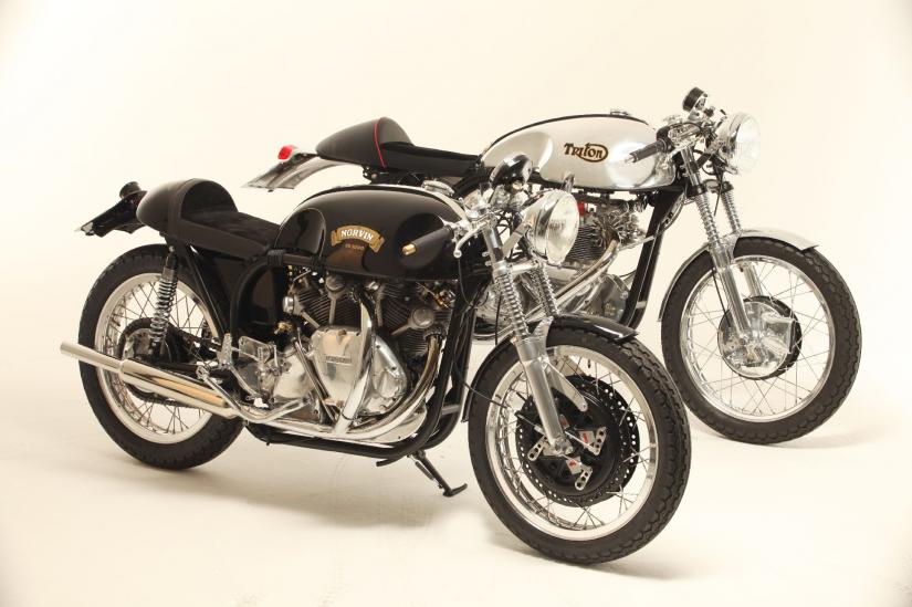 Norvin CR1000 e Triton CR500 - Cafe' Racer Art