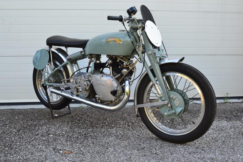 Stupenda Vincent 500 Grey Flash Replica by John Surtees