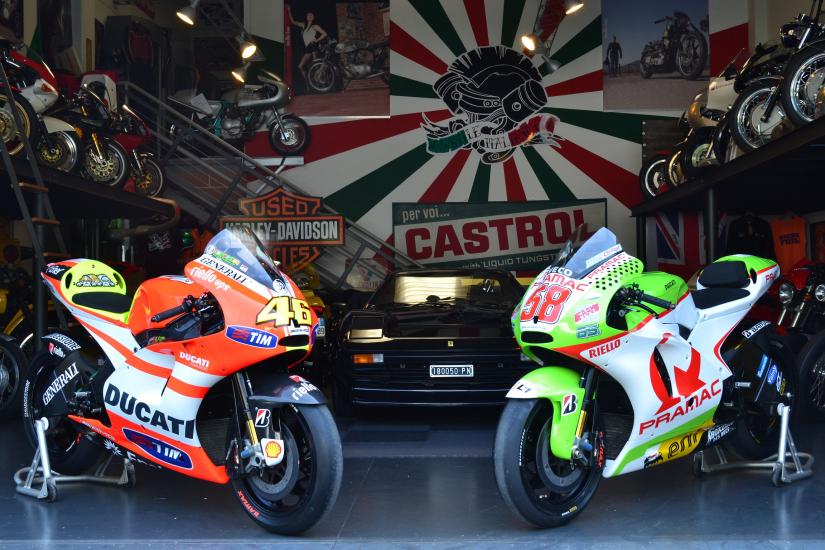 Ducati GP11 Valentino e Ducati GP11 Capirossi